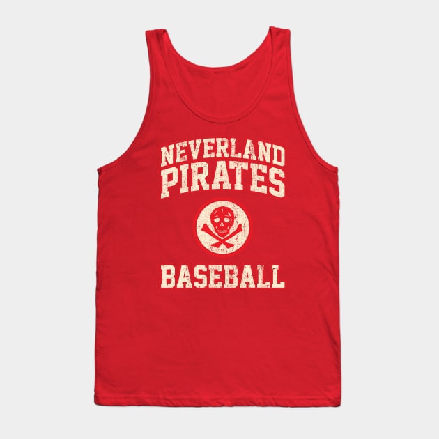 Neverland Pirates Baseball Tank Top by huckblade